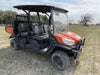 2021 Kubota RTV-X1140W-H Plastic Canopy, Windshield Acrylic Clear, LED Strobe Light, Wire Harness Kit, Back up Alarm