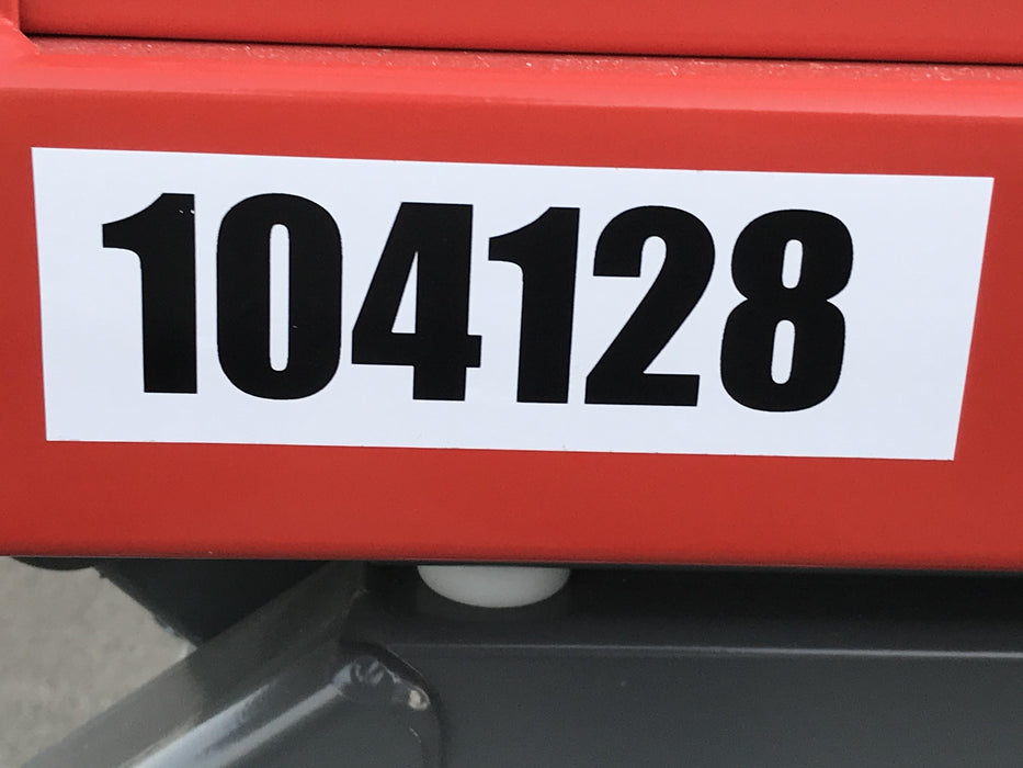 2020 Skyjack SJIII-3219 Solid NM Tires, Half height spring hinged entry gate, Dual Beacons, 800W Inverter
