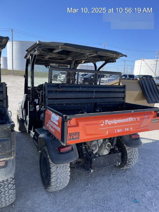 Kubota RTV-X1140W-H Kubota RTVX1140WH 4wd Utility Cart, LED Strobe, Windshield Tempered Glass, Pastic Canopy, Wire Harness Kit, Backup Alarm