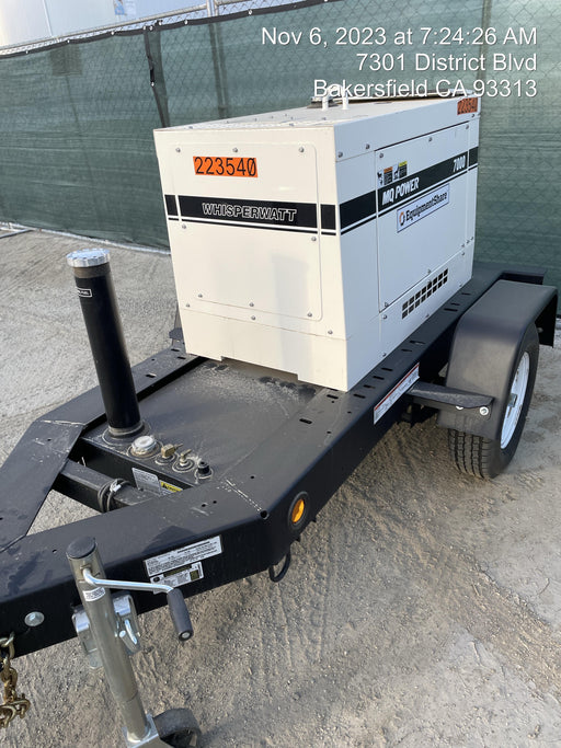 2022 Multiquip DA7000SSA3 Kubota Diesel, Trailer Mounted Package