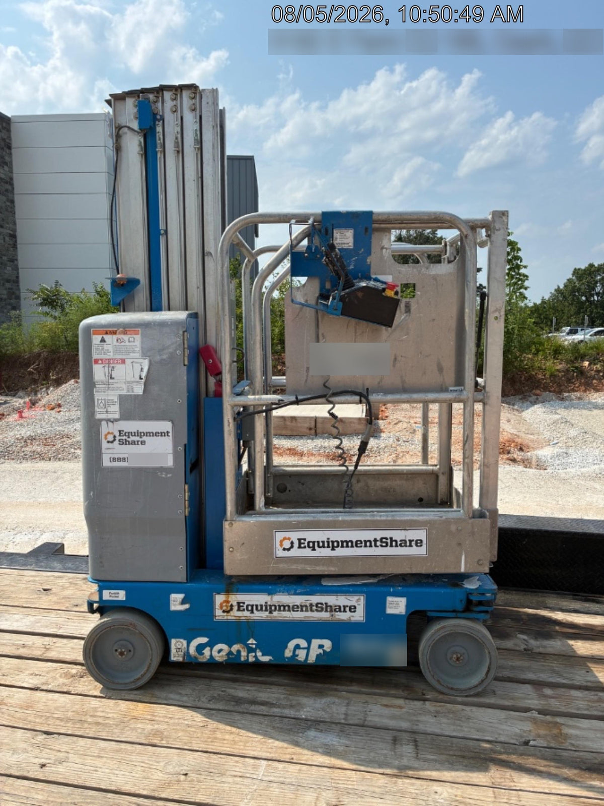 2019 GENIE GR-20