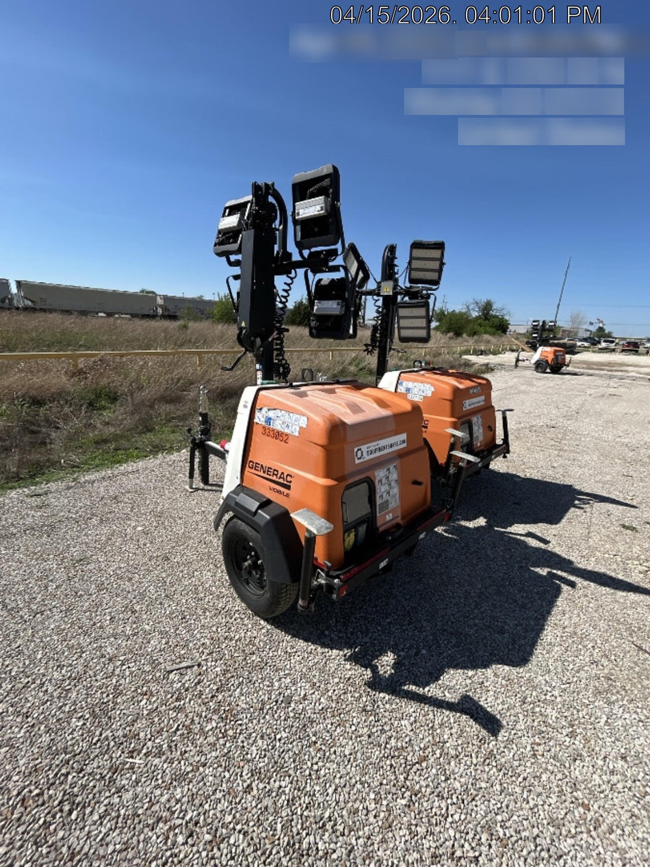 2023 Generac MLT2 Diesel, Flex Switch 120V Input, Powerzone Controller, (4) 320W LED Lights, 4kW Generator, 39.9 Gal Fuel Tank, 2" Ball, T3