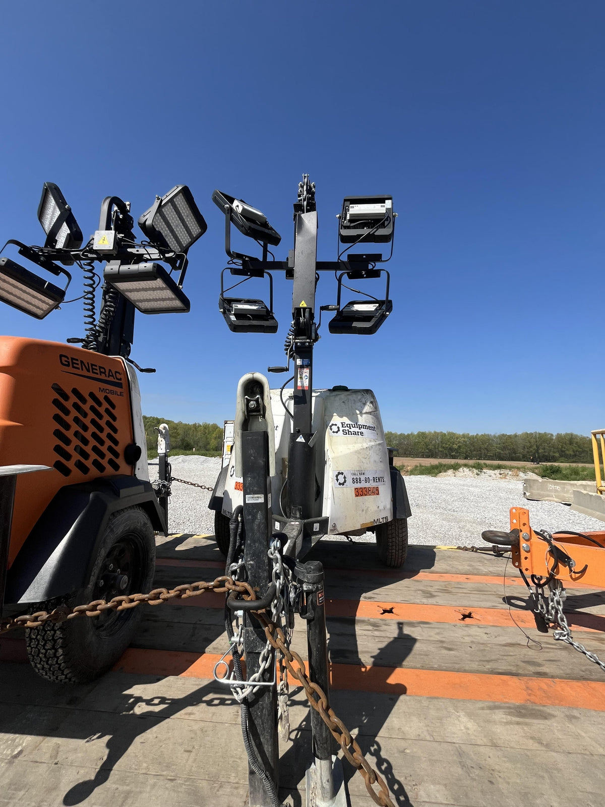 2023 Generac MLT2 Diesel, Flex Switch 120V Input, Powerzone Controller, (4) 320W LED Lights, 4kW Generator, 39.9 Gal Fuel Tank, 2" Ball, T3