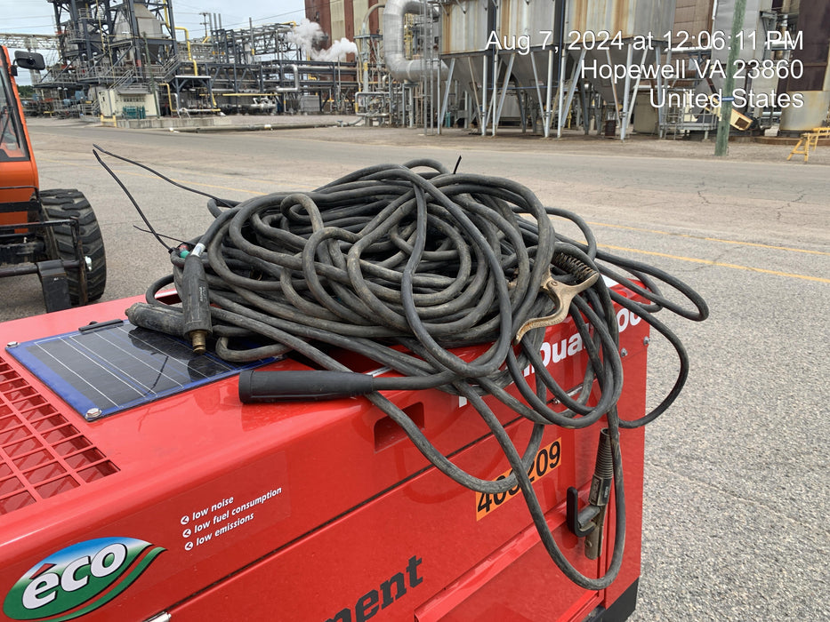 2024 Shindaiwa DGW400MDL Kubota D902 Engine, 23 HP, Dual Op Welder, Wire, Arc, Droop Stick, Tig, and CC Stick Functionality, Simulphase, 3 Phase and 1 Phase Gen Output, Single Axle NB Trlr, Slr Trckl Chrg 12V 12W, Fire Ext