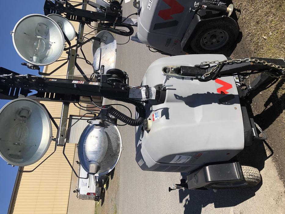 2019 Wacker Neuson LTV6L-MH Wacker Neuson LTV6L Mobile Light Tower w/Fuel Level Sensor Installed