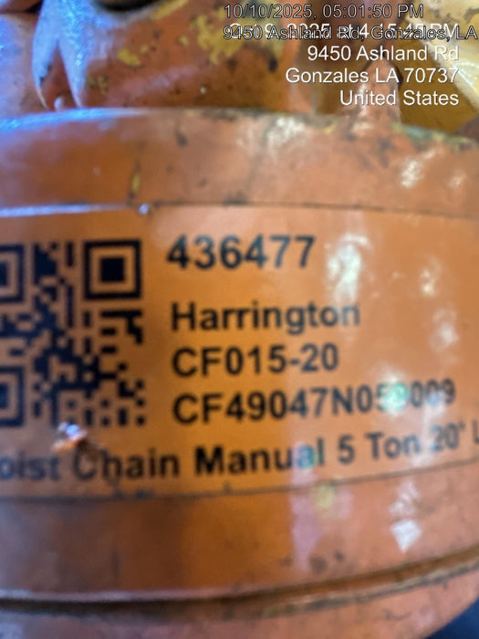 2024 HARRINGTON CF015-20