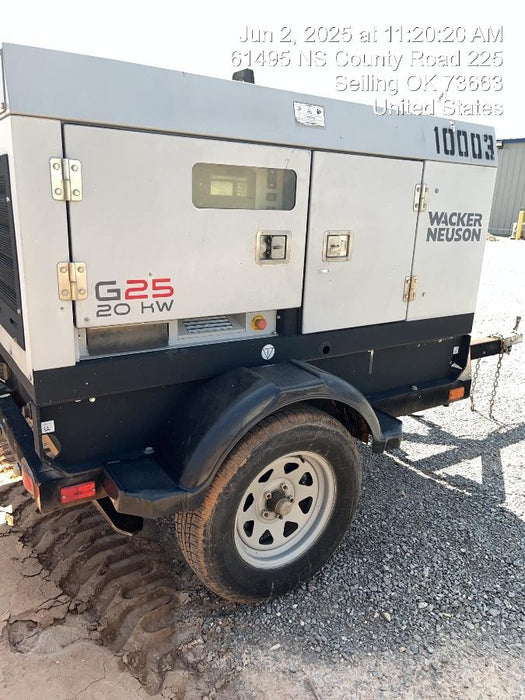 2018 WACKER NEUSON G25