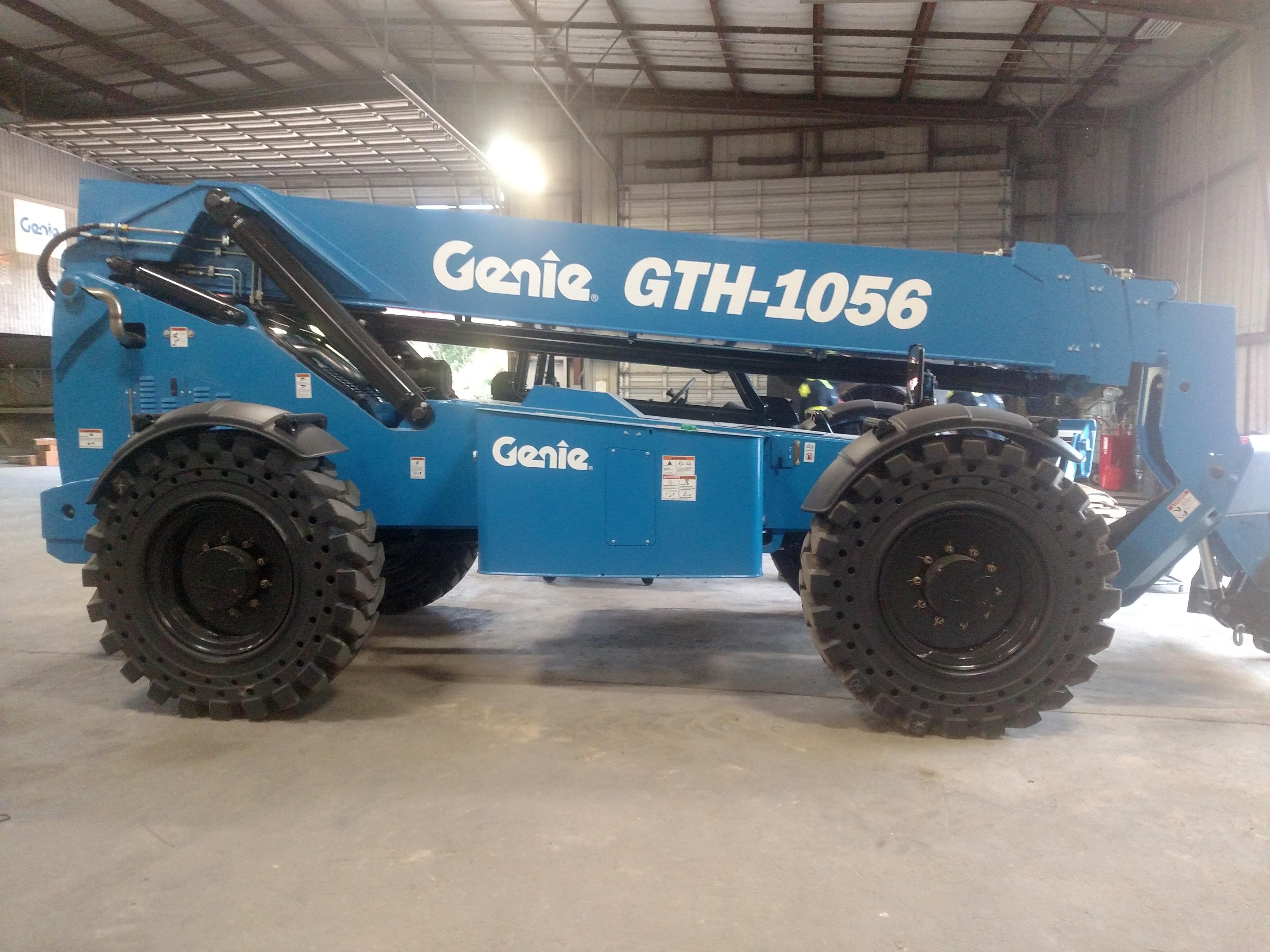 2017 Genie GTH-1056 Genie GTH1056, Solid Tires, 60" carriage, Light Kit, Open ROPS