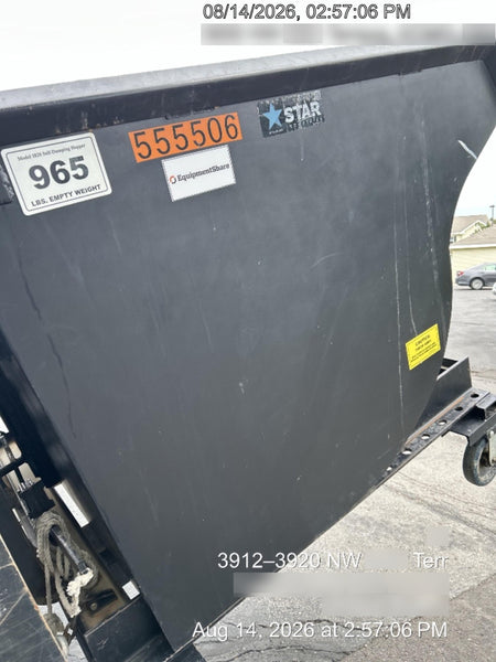 2025 STAR INDUSTRIES M-1820 - Self-Dump Hopper