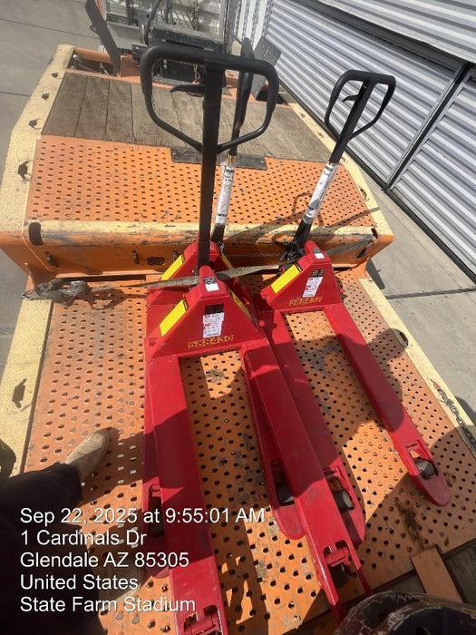 2025 GRAINGER PALLET JACK, 5500 LBS., GRAINGER