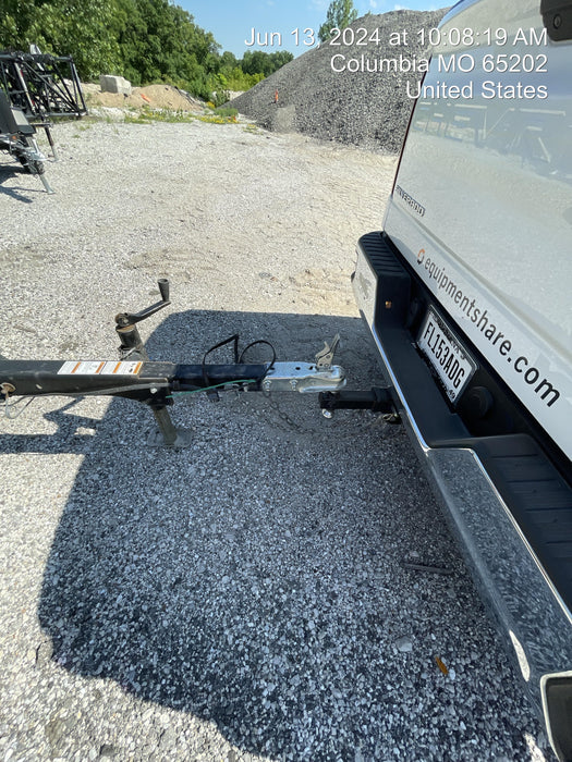 2022 Allmand NLV3GR (4) LED Light Fixture 350W, 23' Vertical Mast, 3kW Prime, Towable, Deep Sea L401, Leveling Jacks, Yanmar T4F 5.8hp