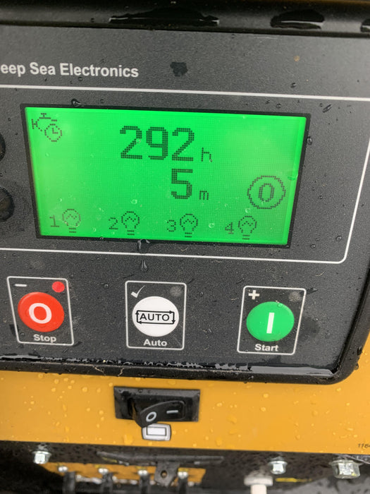 2021 Allmand NLV3GR (4) LED Light Fixture 350W, 23' Vertical Mast, 3kW Prime, Towable, Deep Sea L401, Leveling Jacks, Yanmar T4F 5.8hp