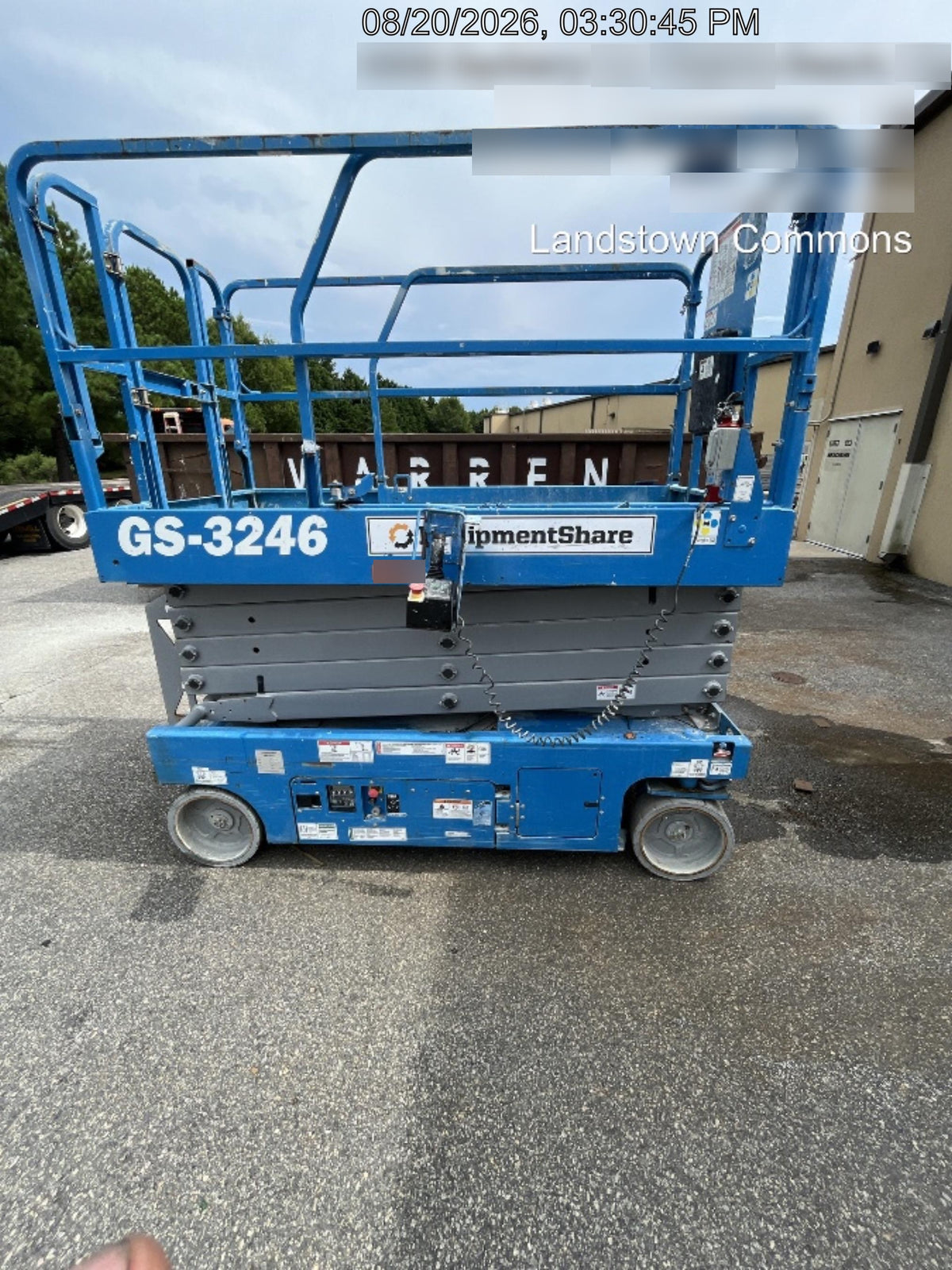 2020 GENIE GS-3246