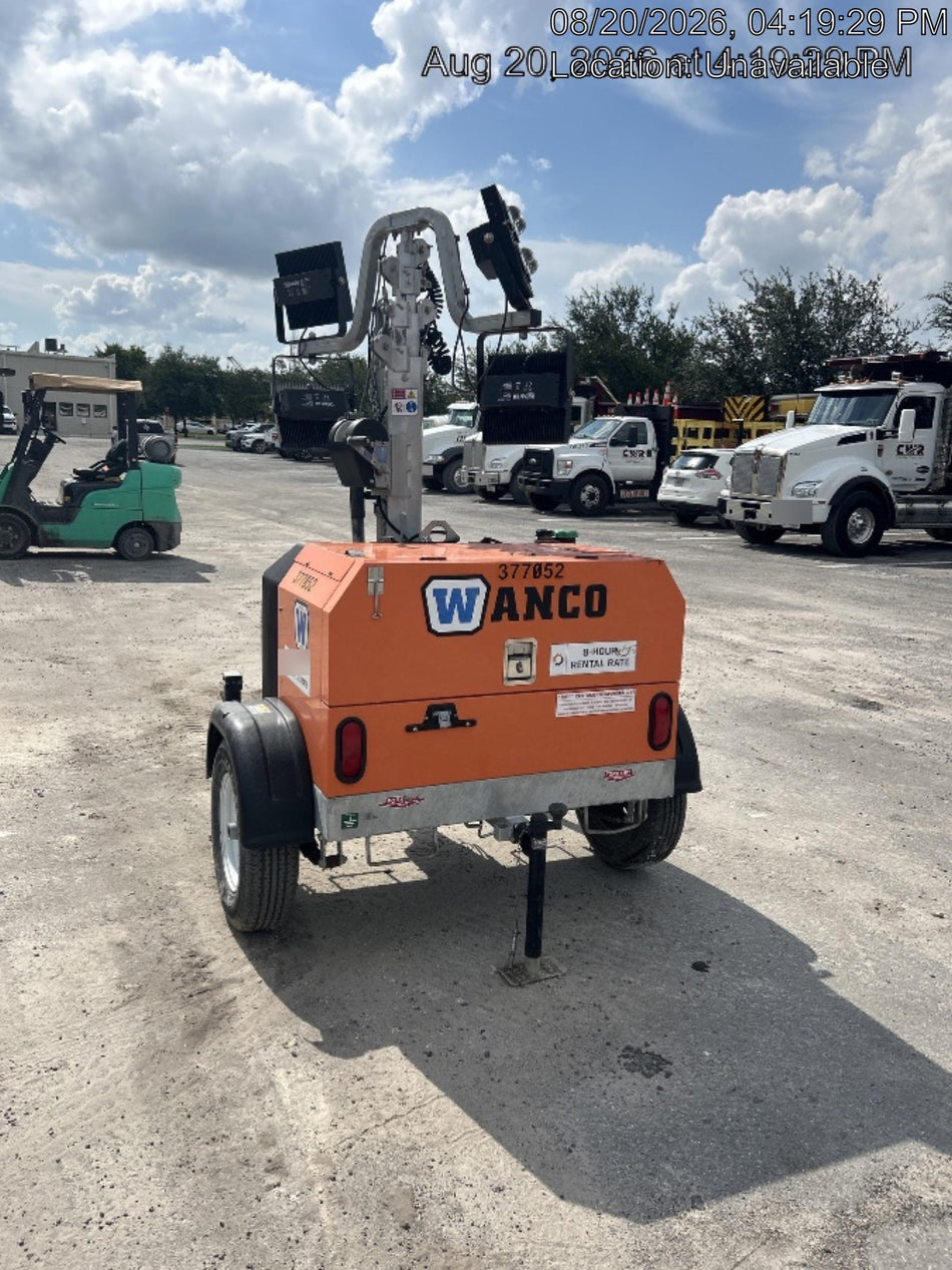 2023 Wanco WLTT-4MM4K Diesel, Deep Sea Controller, Shore Power Plug, Auto Start, (4) 350W LED Floodlights, 4kW Generator, 60 Gal Fuel Tank, 2" Ball, T3