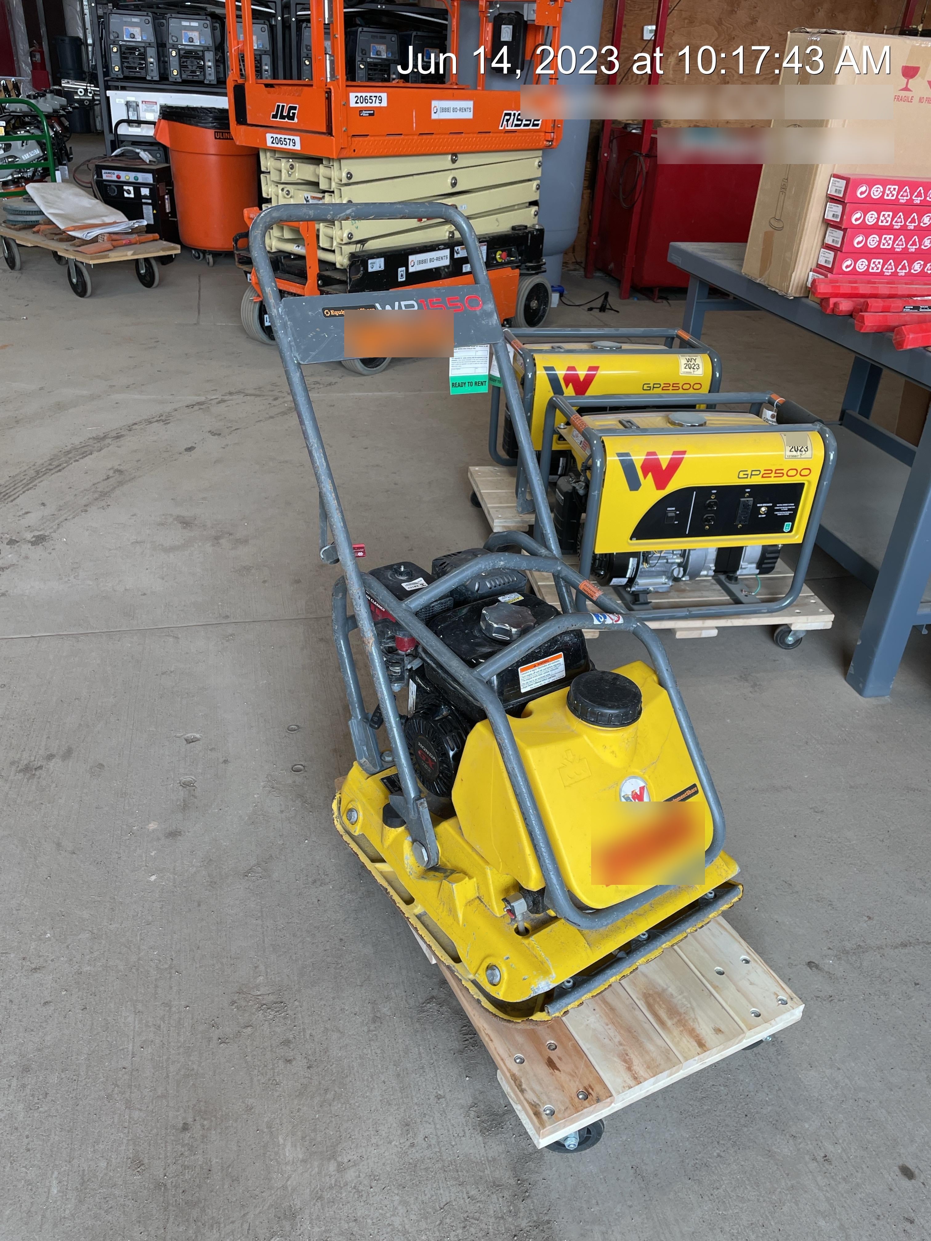 2020 WACKER NEUSON WP1550AW