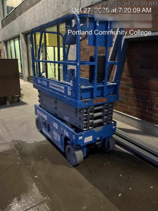 2020 Genie GS-1930 Standard Machine, 800W Inverter