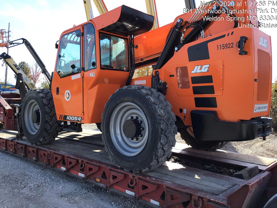 2020 Skytrak 10054 74 Hp, Cab/Heat/Air, FF Tires, Work Lights, Beacon, Aux Hydraulics, Back up Alarm, Lifting Eye, ES Decals