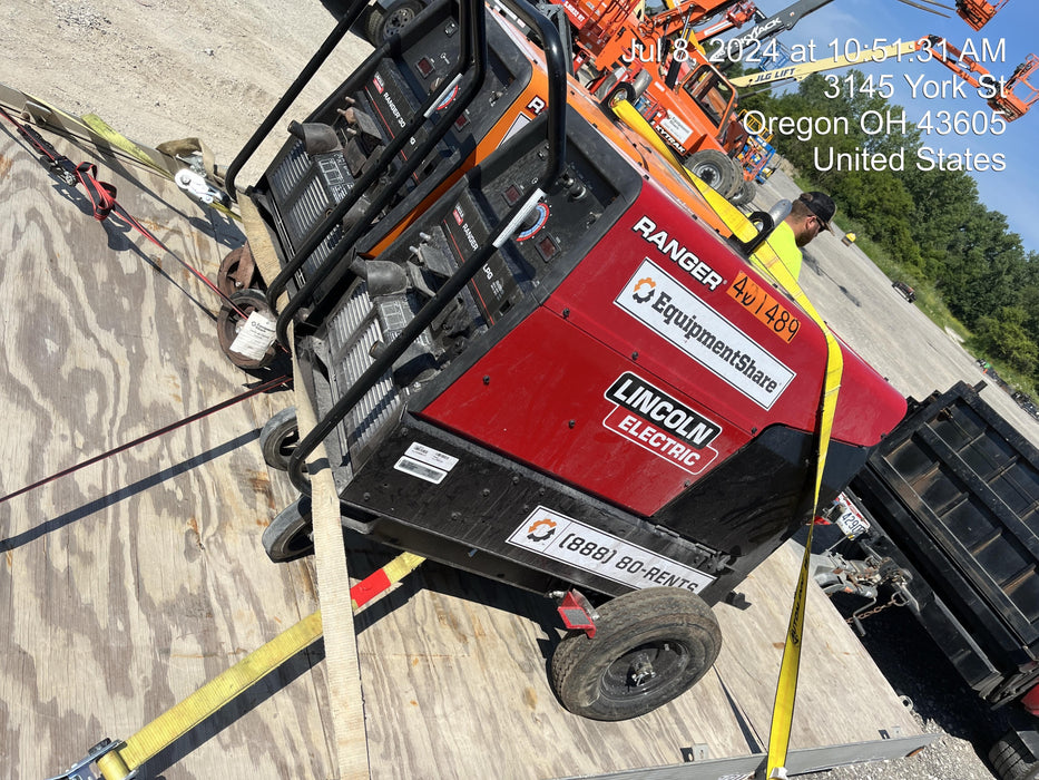 2024 Lincoln Electric Ranger 305 LPG Ranger 305 LPG, Undercarriage, Tank Holder & Strap, 10kw AC Gen, 25hp Kohler LPG Eng