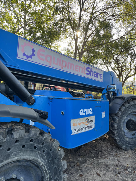 2017 Genie GTH-1056 Genie GTH1056, Solid Tires, 60" carriage, Open ROPS