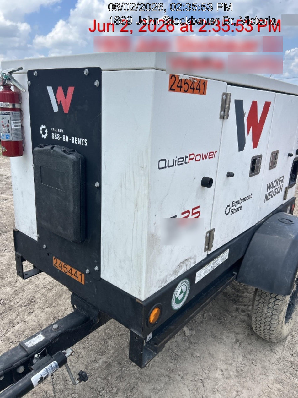 2022 WACKER NEUSON G25