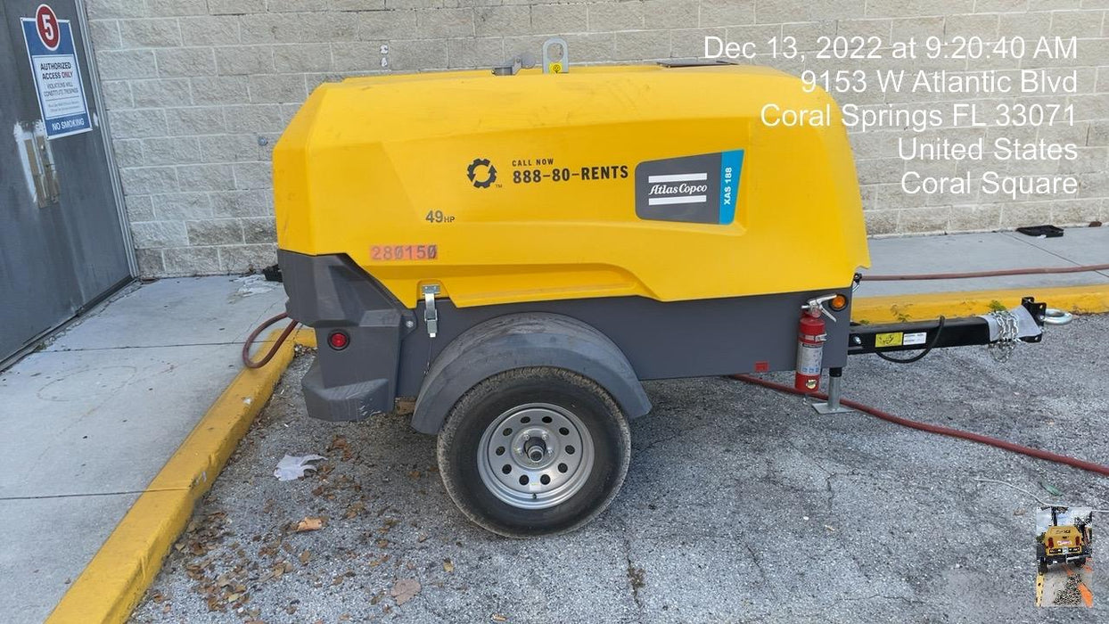 2022 ATLAS COPCO XAS188 CWK