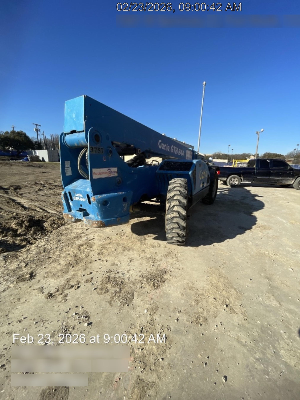 2017 Genie GTH-844 Genie GTH 844, Solid Tires, 60" carriage, Open ROPS - GTH08E-10905