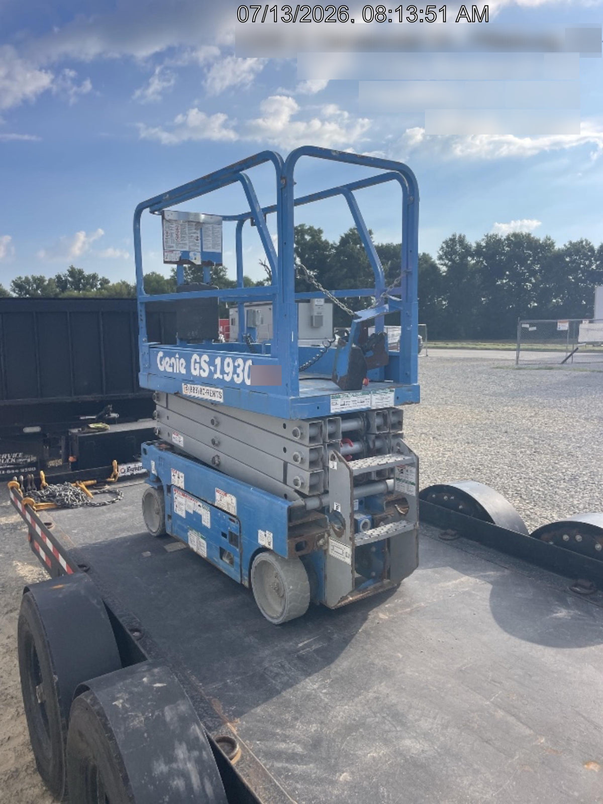 2018 Genie GS-1930 Genie GS-1930 w/Fixed Rail, Chain Entry
