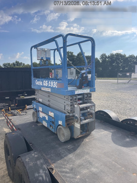 2018 Genie GS-1930 Genie GS-1930 w/Fixed Rail, Chain Entry