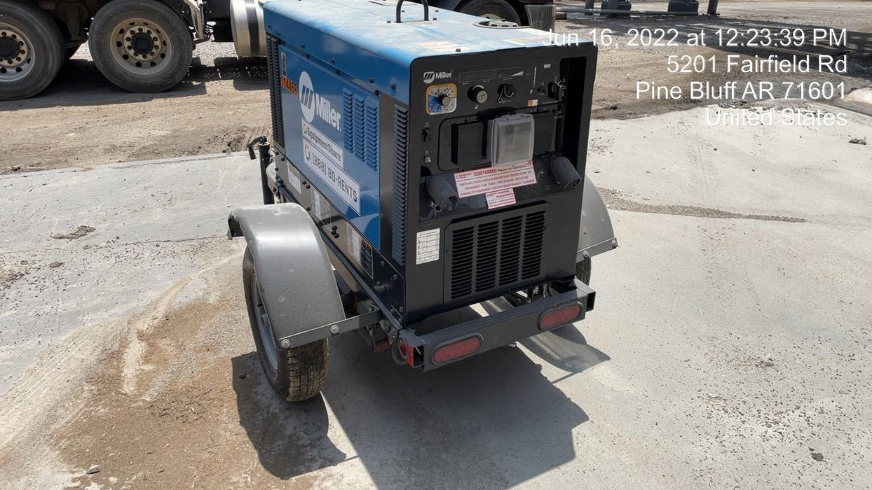 2020 Miller Electric BIG BLUE 400 Trailer Mounted Welder