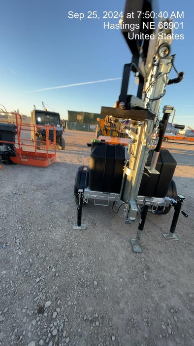 2024 Wanco WLTT-4MM4K Diesel, Deep Sea Controller, Shore Power Plug, Auto Start, (4) 350W LED Floodlights, 4kW Generator, 60 Gal Fuel Tank, 2" Ball, T3