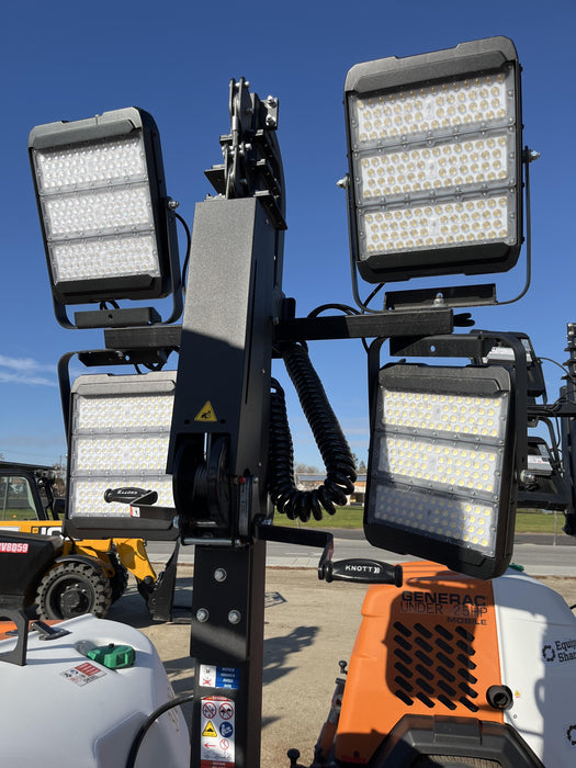 2023 Generac MLT2 Diesel, Flex Switch 120V Input, Powerzone Controller, 
(4) 320W LED Lights, 4kW Generator, 39.9 Gal Fuel Tank, 2" Ball, T3