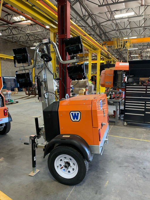 2024 Wanco WLTT-4MM4K Diesel, Deep Sea Controller, Shore Power Plug, Auto Start, (4) 350W LED Floodlights, 4kW Generator, 60 Gal Fuel Tank, 2" Ball, T3