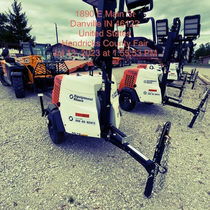 2023 Generac MLT2 Diesel, Flex Switch 120V Input, Powerzone Controller, (4) 320W LED Lights, 4kW Generator, 39.9 Gal Fuel Tank, 2" Ball, T3