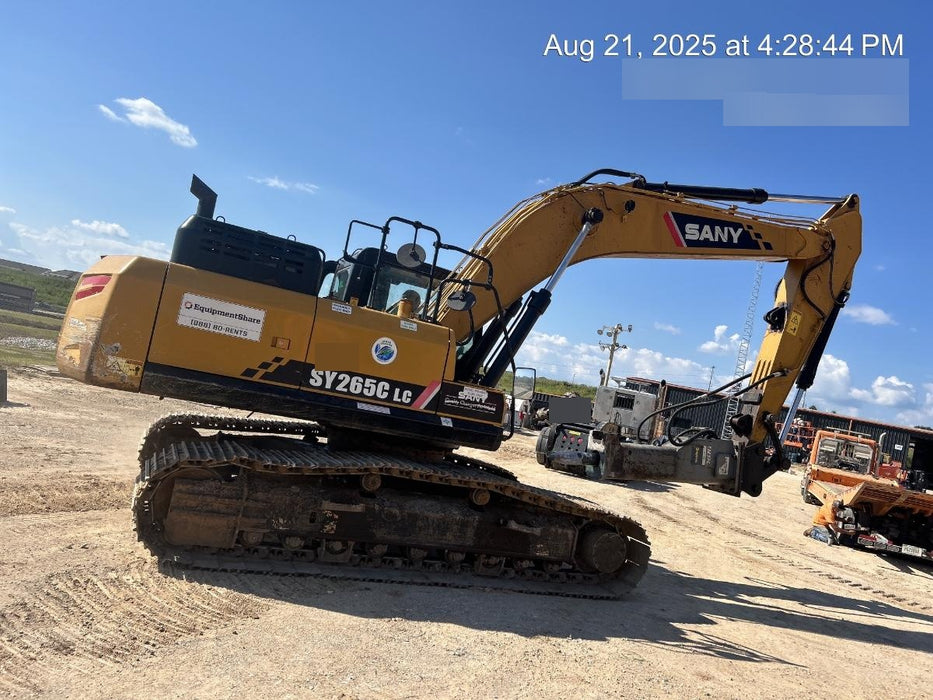 2019 SANY SY265C LC
