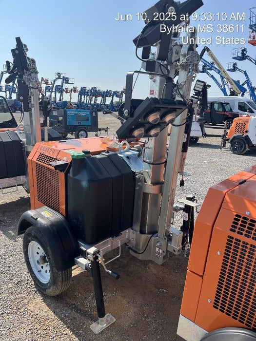 2024 Wanco WLTT-4MM4K Diesel, Mitsubishi L2E, 9.0HP @1800 rpm, Deep Sea Controller, Shore Power Plug, Auto Start, (4) 350W LED Floodlights, 4kW Generator, 60 Gal Fuel Tank, 2" Ball, T3