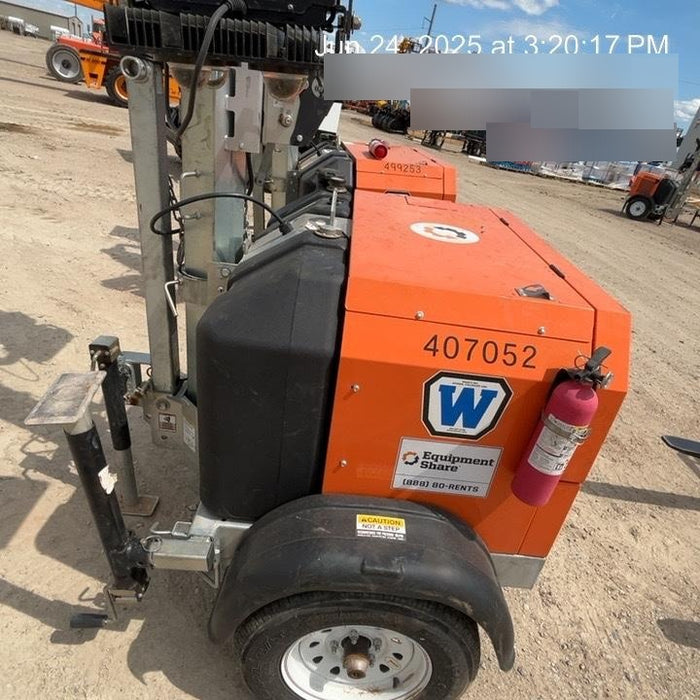 2024 Wanco WLTT-4MM4K Diesel, Deep Sea Controller, Shore Power Plug, Auto Start, (4) 350W LED Floodlights, 4kW Generator, 60 Gal Fuel Tank, 2" Ball, T3