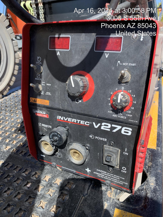 2021 LINCOLN ELECTRIC INVERTEC V276