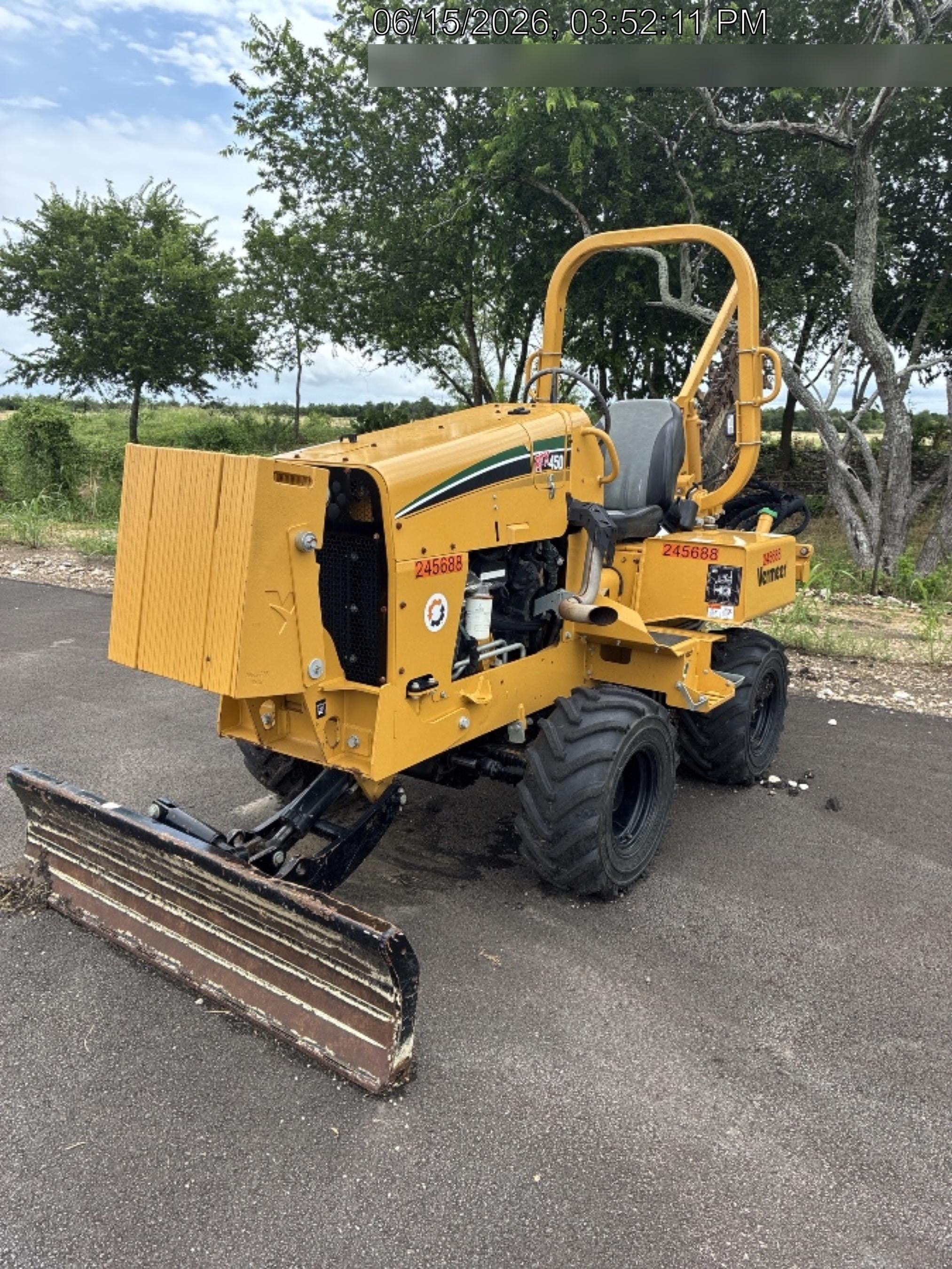 2022 VERMEER RTX450
