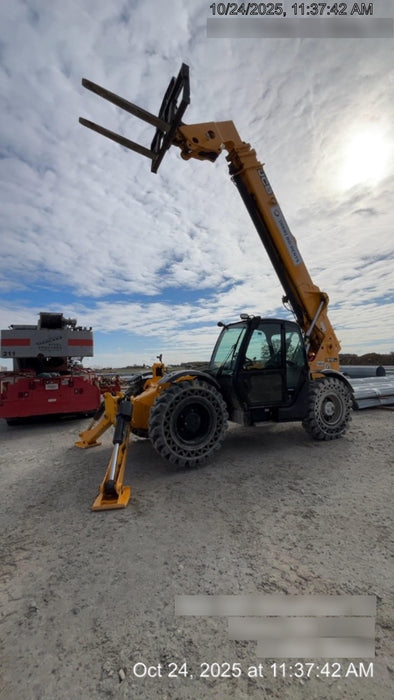 2020 JCB 512-56 Cab/Heat/Air, 109Hp, Solid Tires, Work Lights, Beacon, Aux Hydraulics, Back up Alarm, Lifting Eye, ES Decals