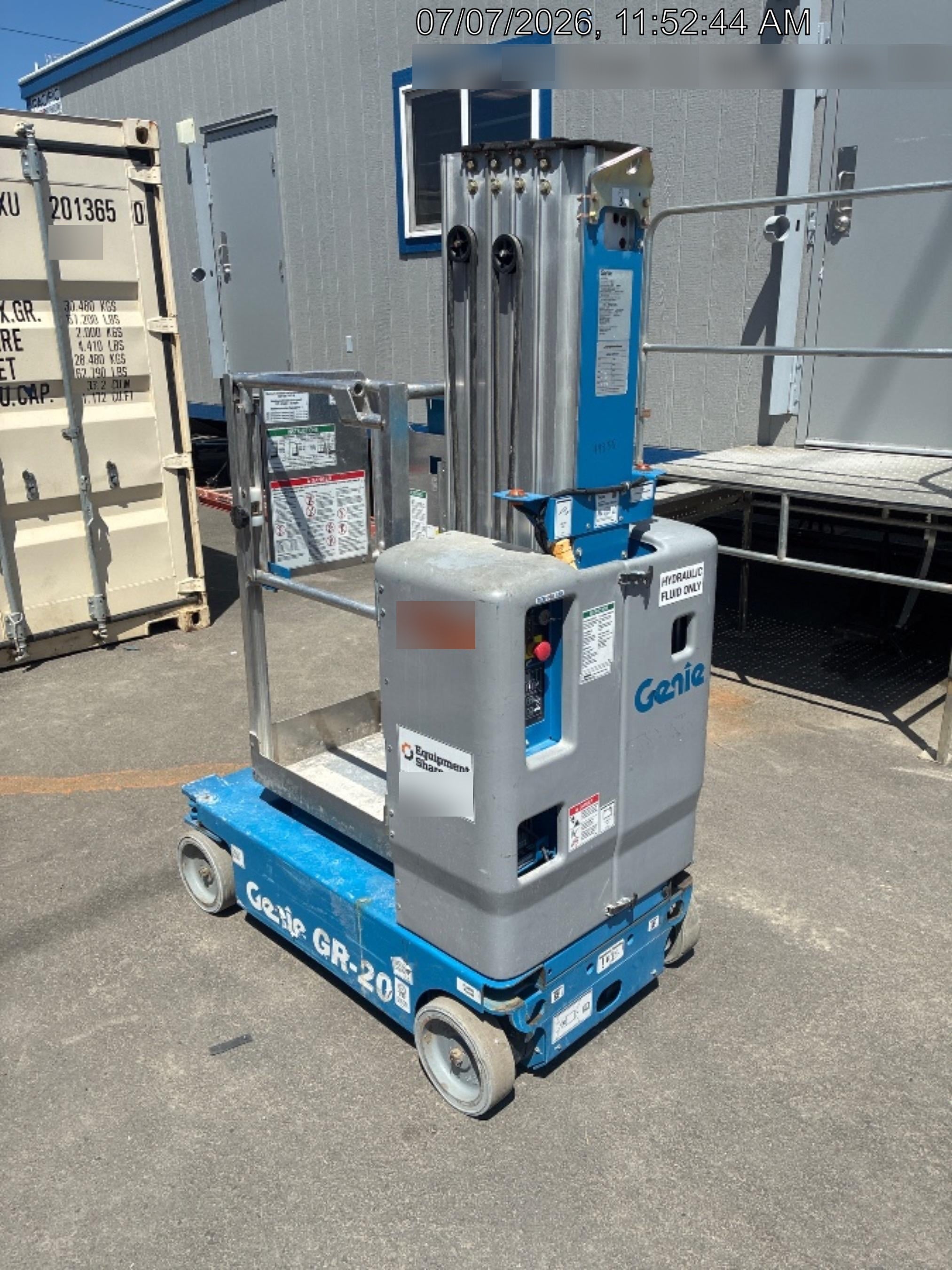 2020 GENIE GR-20