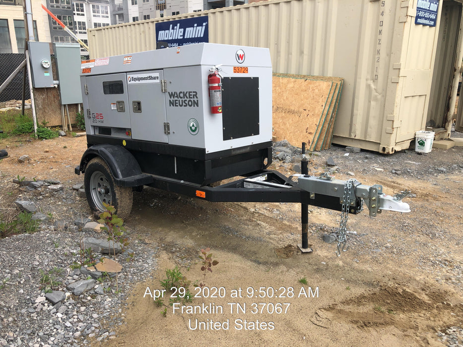 2019 WACKER NEUSON G25