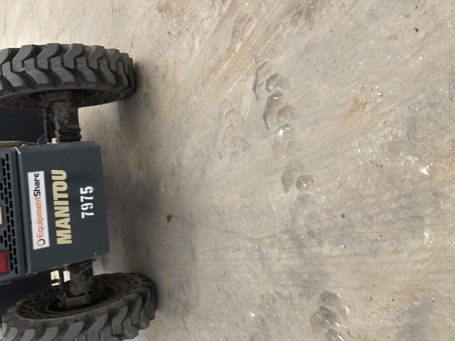 2018 Manitou MTA10055 Manitou MTA 10055 w/Cab/Heat/AC, Work Lights/Strobe, Aux Hyd, Solid Tires, Lift Hook, 66" Carriage, 60" Forks