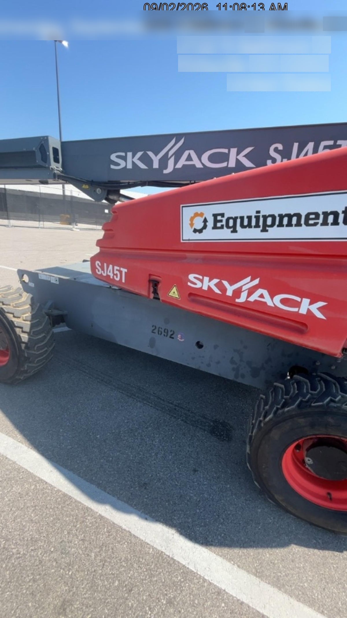 2017 SKYJACK SJ45T+