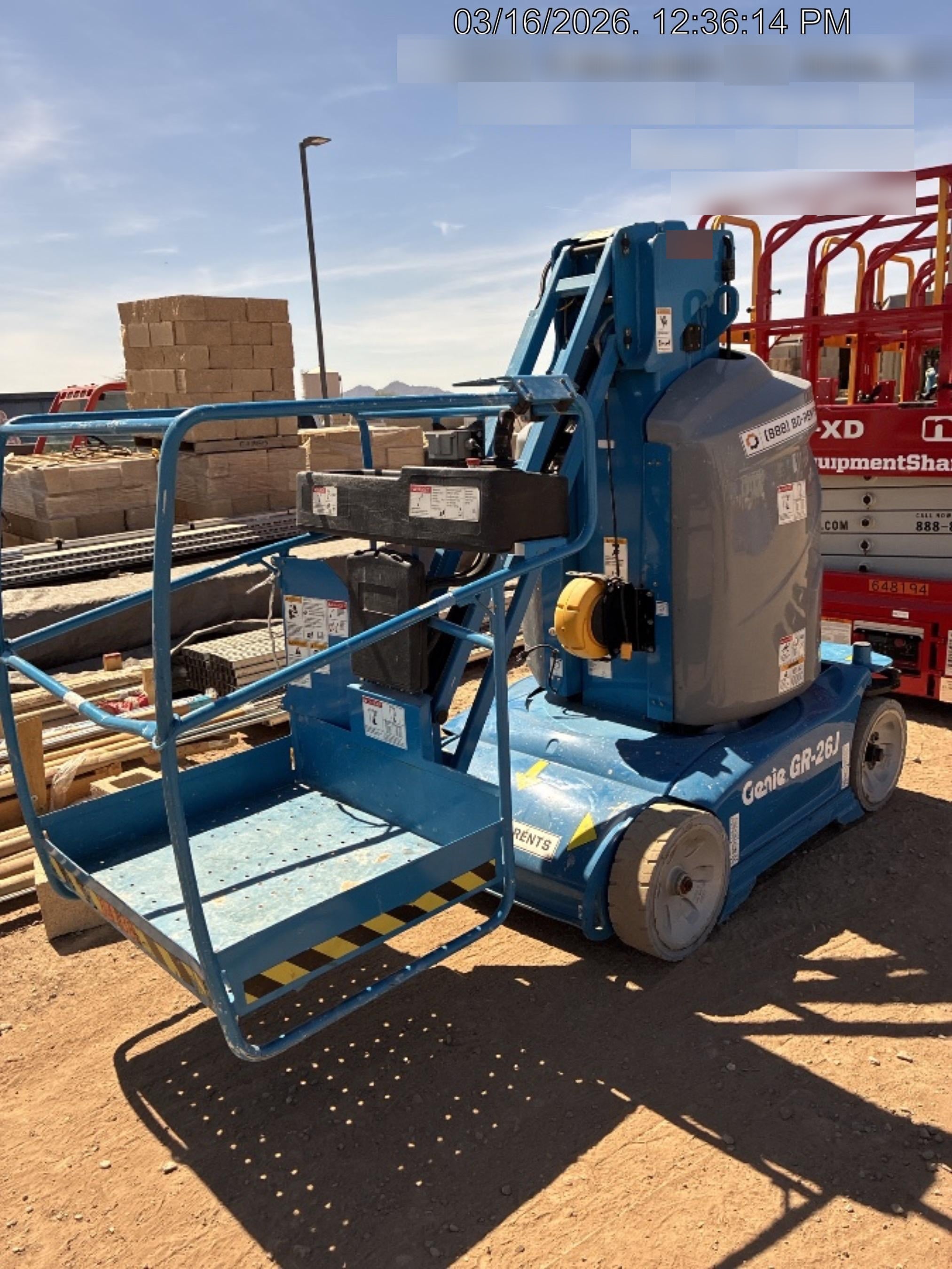 2020 GENIE GR-26J