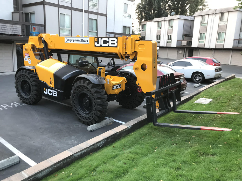 2020 JCB 509-42 Canopy, Solid Tires, Work Lights, Beacon, Aux Hydraulics, Back up Alarm, Lifting Eye, ES Decals