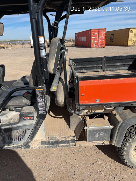 2021 Kubota RTV-X1140W-H Plastic Canopy, Windshield Acrylic Clear, LED Strobe Light, Wire Harness Kit, Back up Alarm