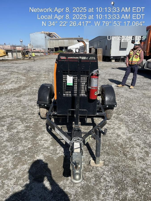 2021 Lincoln Electric Vantage 322 Vantage 322 Ready Pak 3 w/ Decals, ORANGE (includes trailer, cable rack, fender light kit) NO Telematics