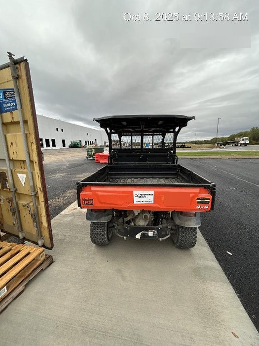 2021 Kubota RTV-X1140W-H Plastic Canopy, Windshield Acrylic Clear, LED Strobe Light, Wire Harness Kit, Back up Alarm