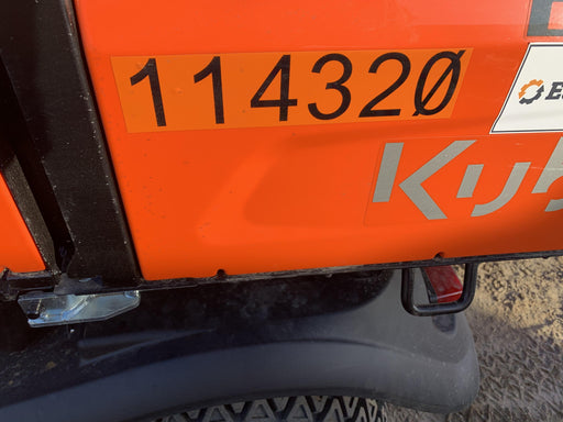 Kubota RTV-X1140W-H Canopy, 4-Seater, Diesel, Windshield Acrylic Clear, Strobe Light, Backup Alarm
