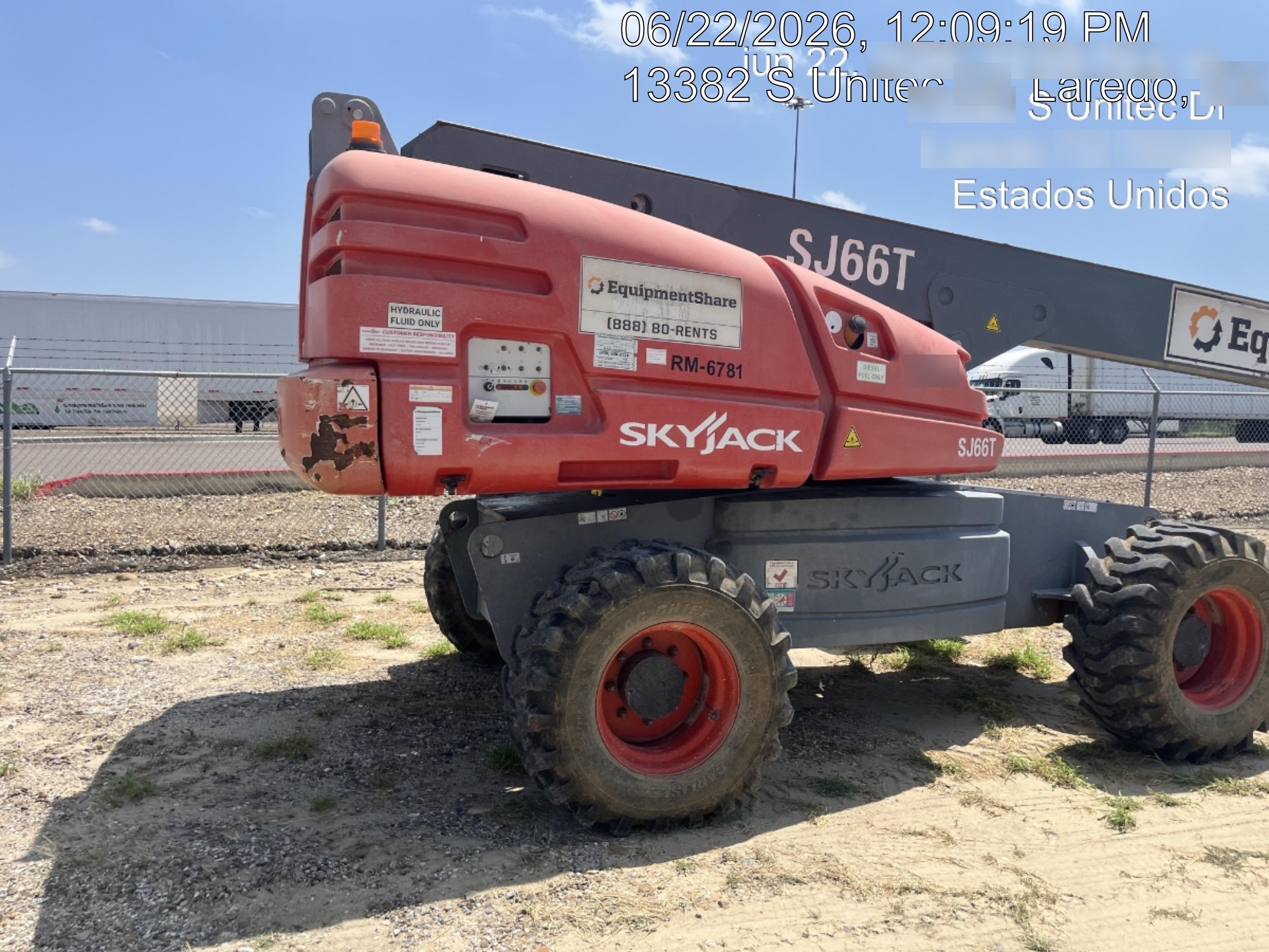 2019 SKYJACK SJ66T